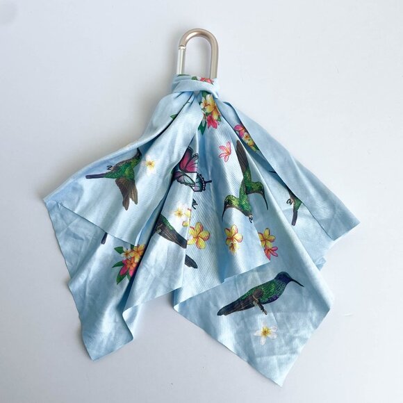 Norwex Accessories - Norwex Optic Scarf, Screen & Glasses Cleaning Cloth on Carabiner Clip